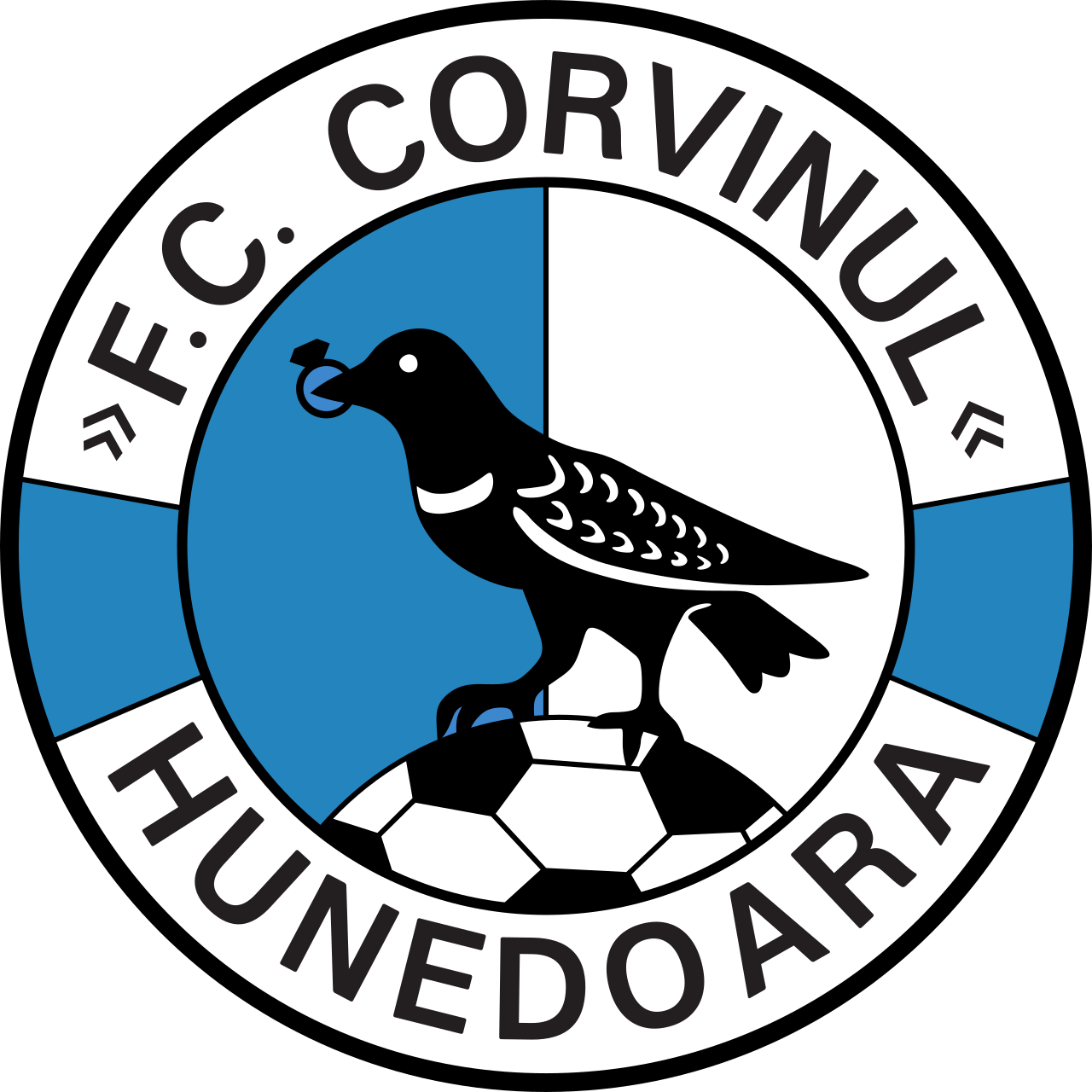 Superliga Romania (Liga 1) - emblema corvinul